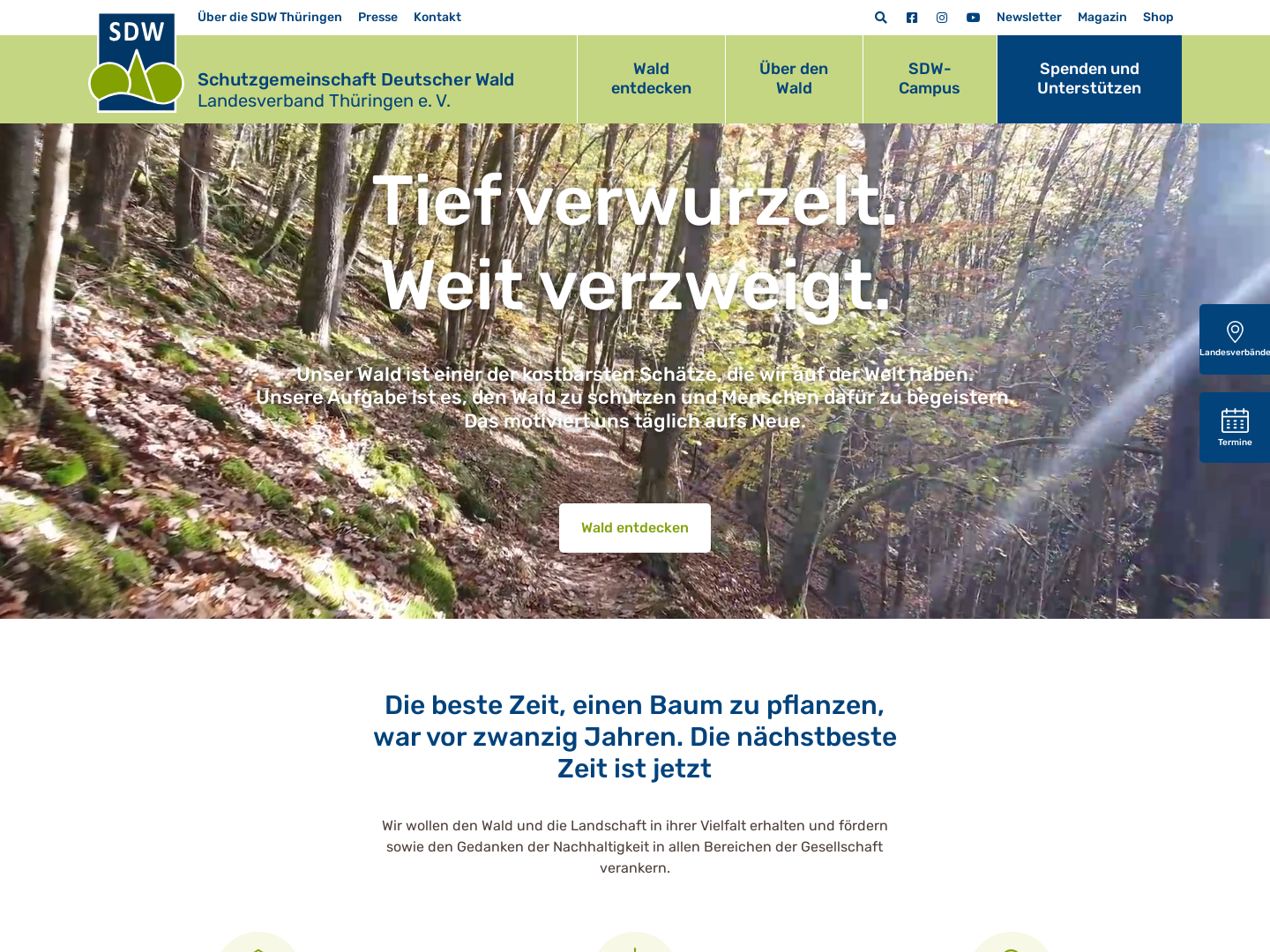 Schutzgemeinschaft Deutscher Wald - Landesverband Thüringen e.V.
