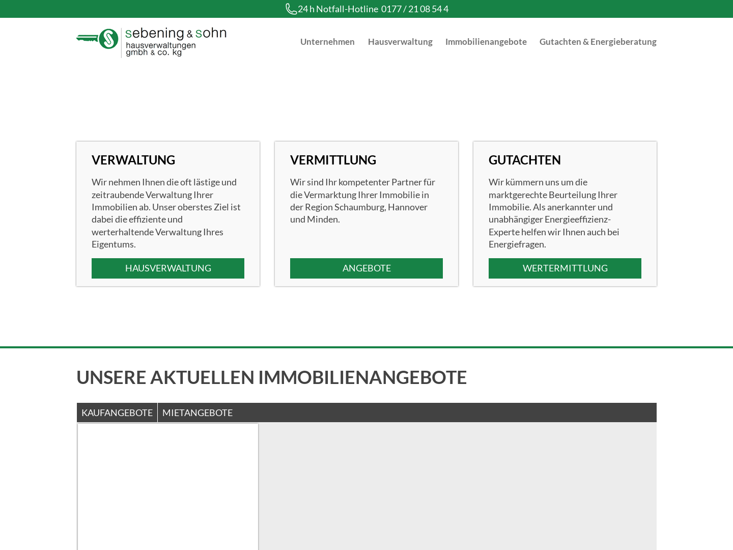 Immobilien GmbH und Hausverwaltung Sebening