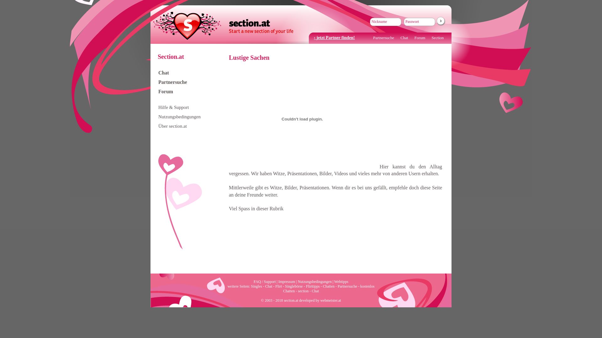 Flirt-Section