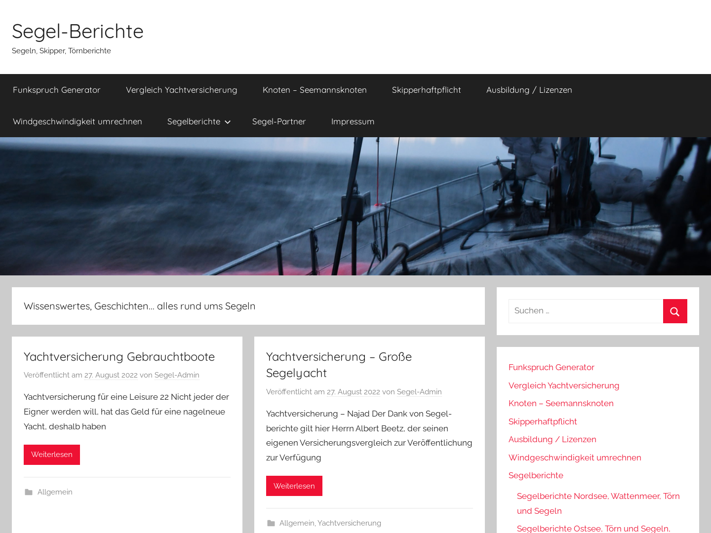 Segelberichte