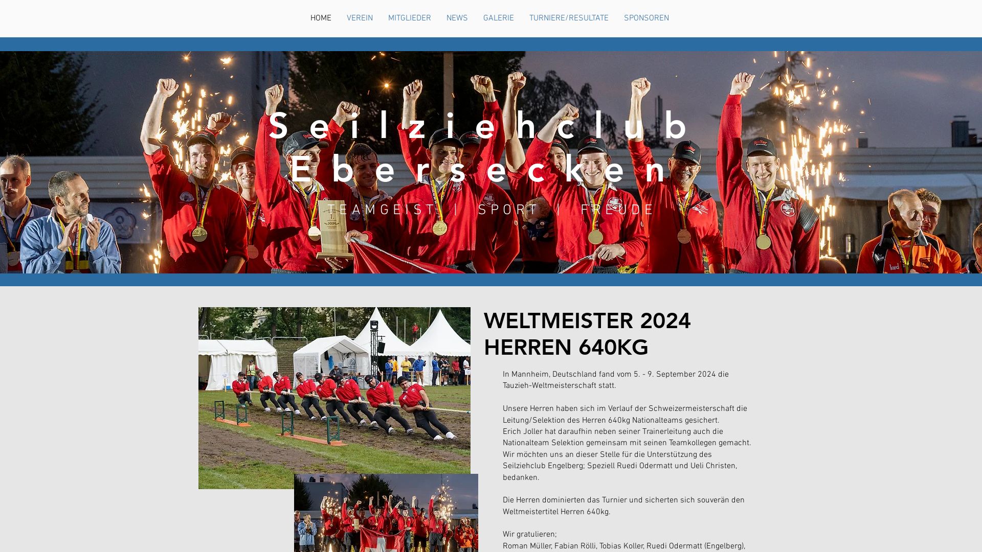 Tug of war - Seilziehclub Ebersecken (LU)