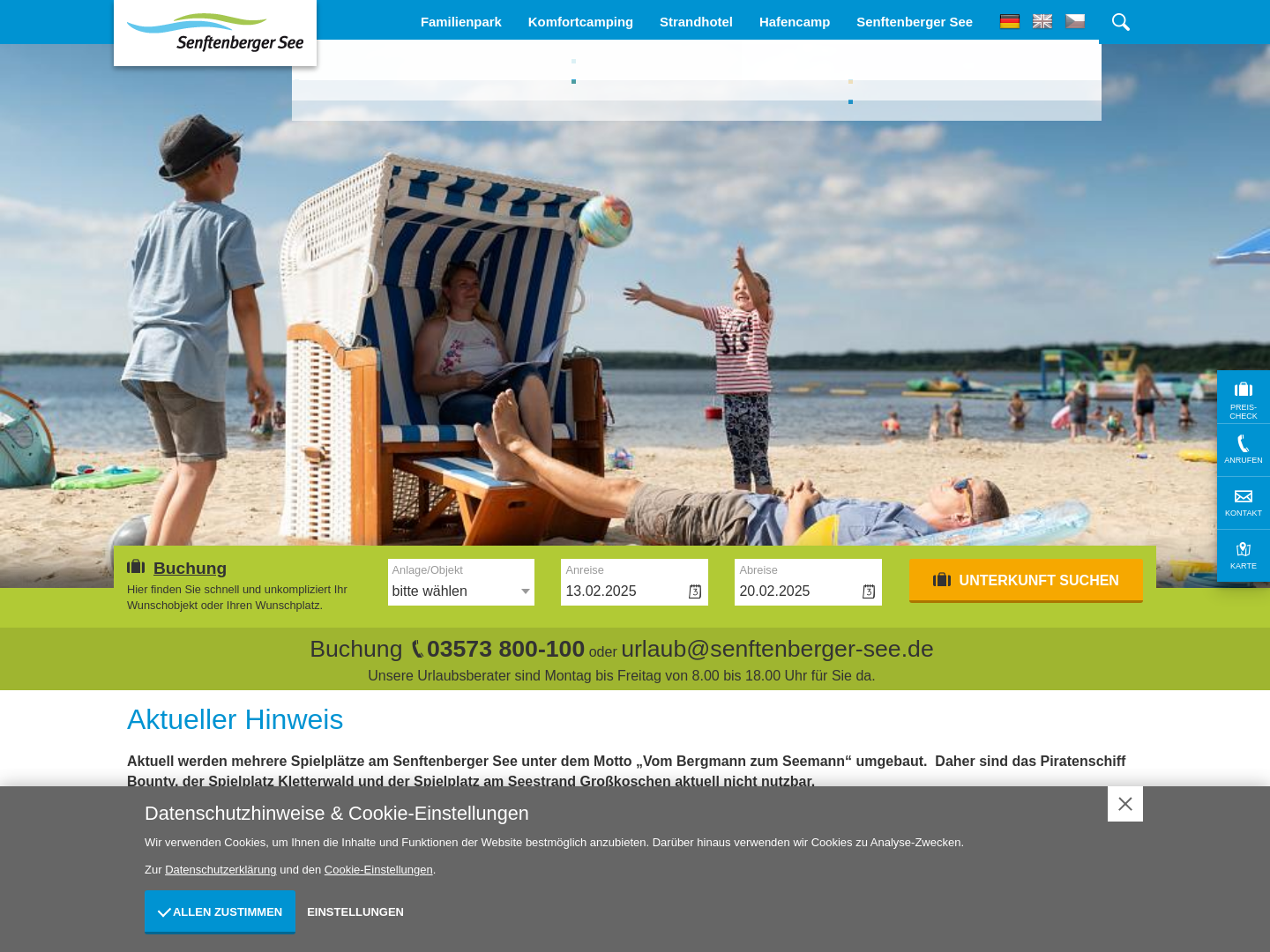 Erholungsgebiet Senftenberger See - Zweckverband Lausitzer Seenland Brandenburg