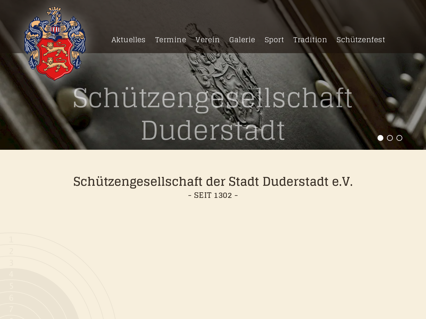 Schützengesellschaft der Stadt Duderstadt seit 1302