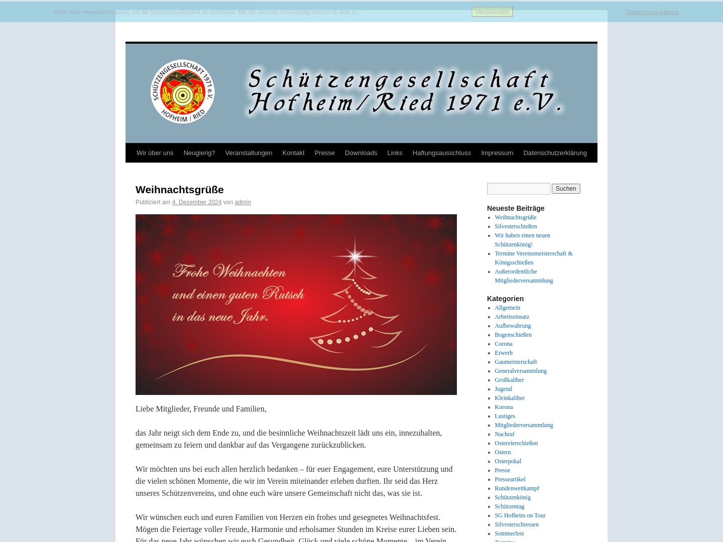 Schützengesellschaft Hofheim/Ried 1971 e.V.