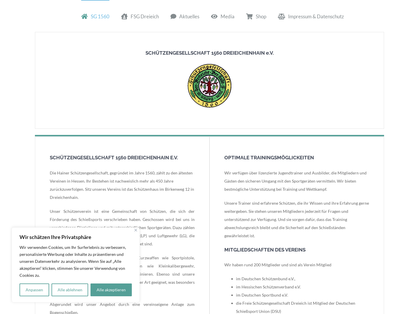 Schützengesellschaft 1560 Dreieichenhain e.V.