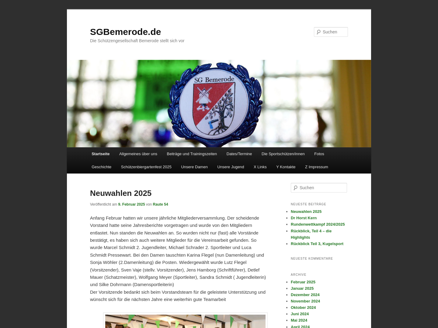 Schützengesellschaft Bemerode von 1838 e.V.