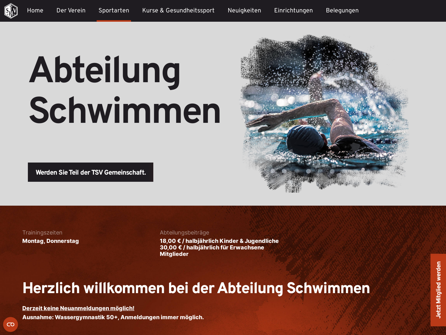 SG Haunstetten e.V. - Schwimmen