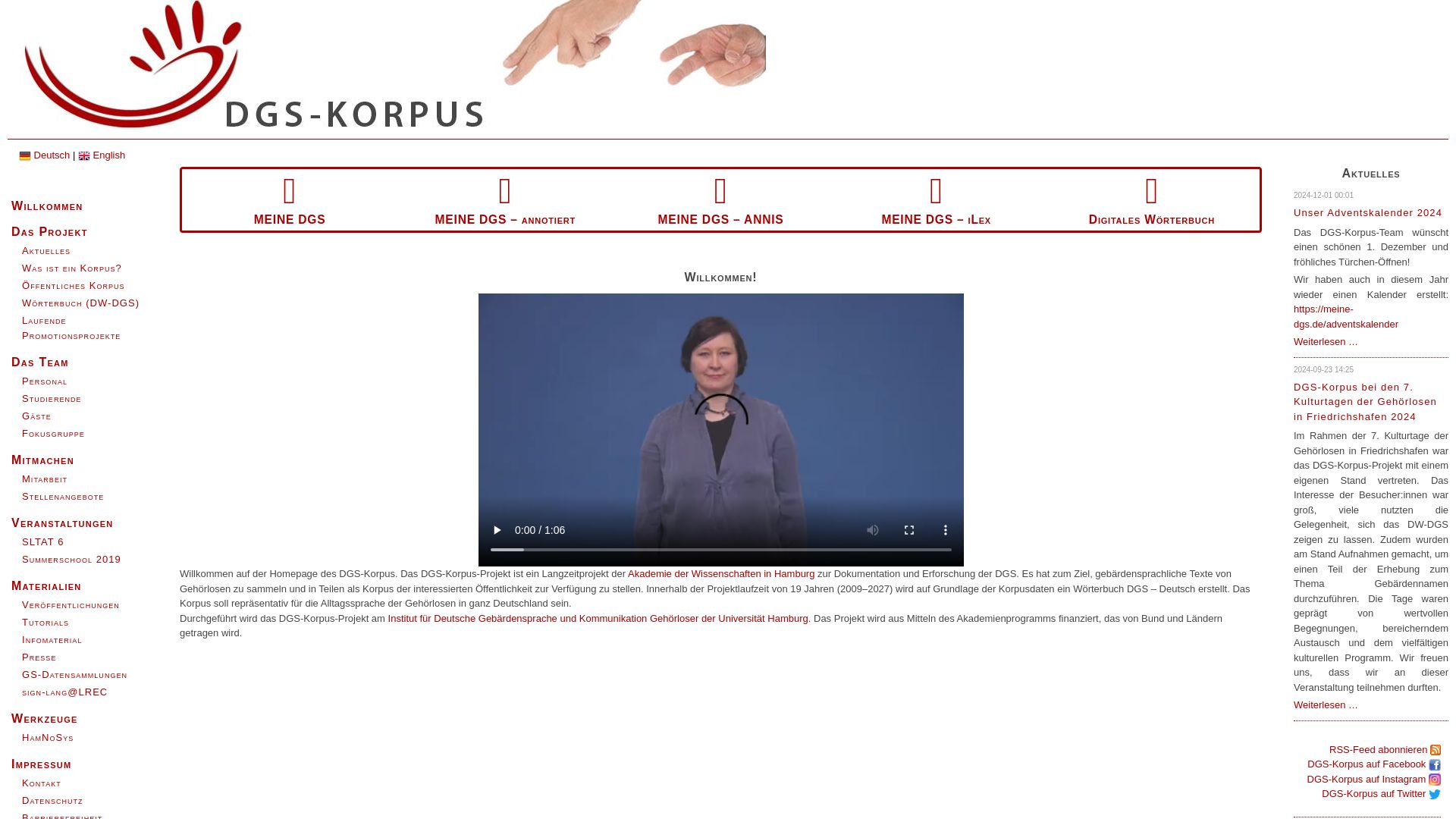 "Das Vokabelheft" (Allgemeines Gebärdenwörterbuch)