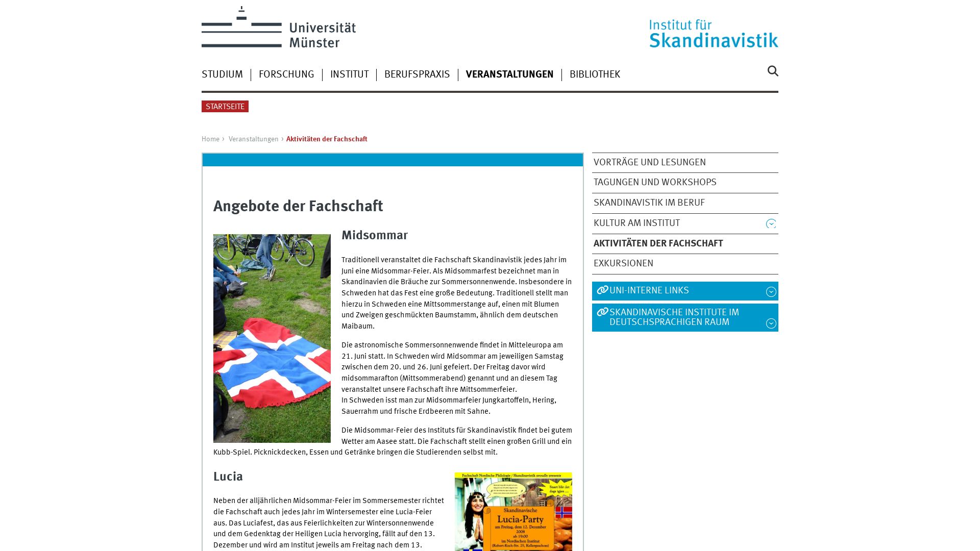 Fachschaft Skandinavistik / Nordische Philologie
