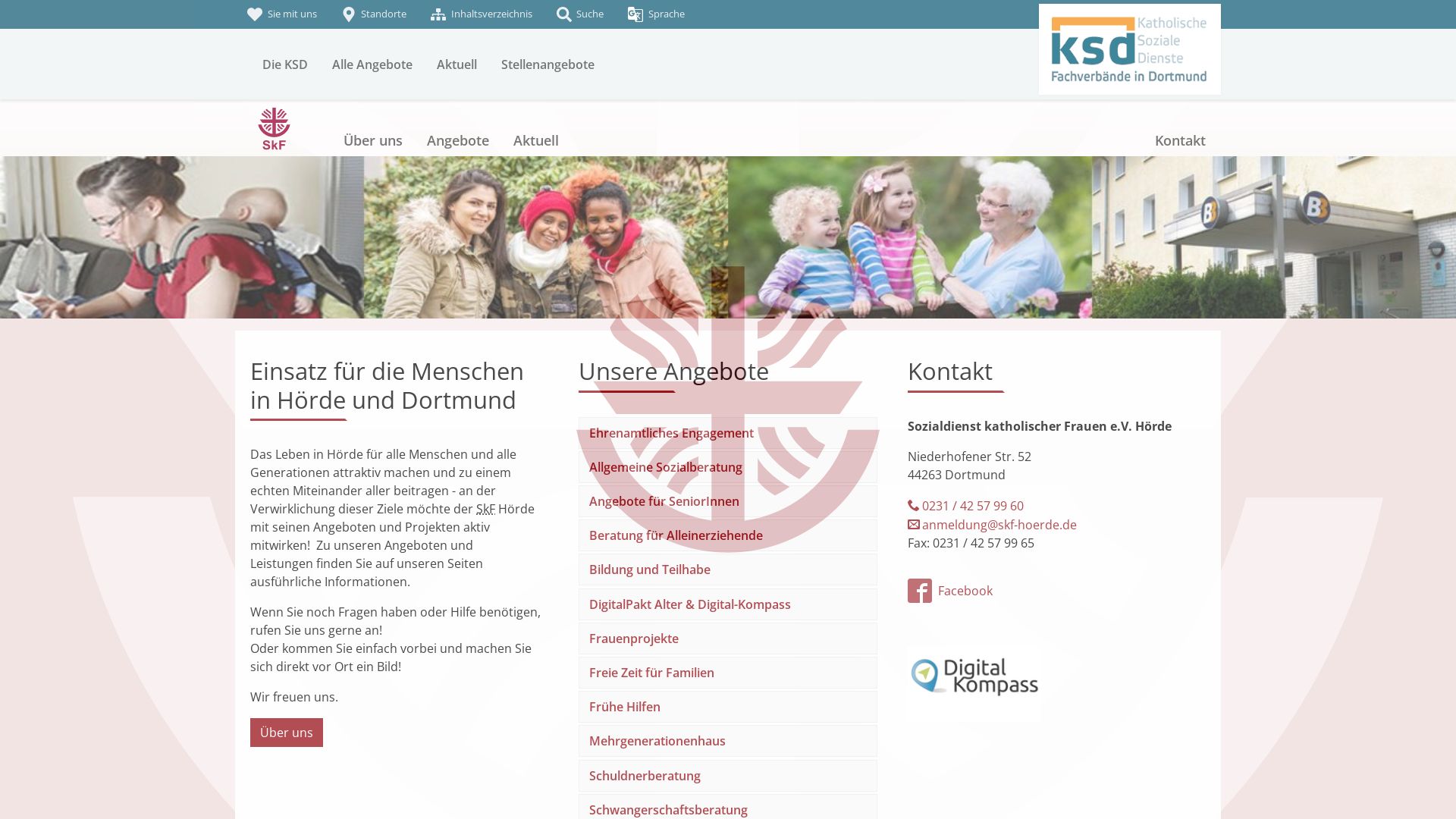 Sozialdienst Katholischer Frauen e.V. Dortmund Hörde