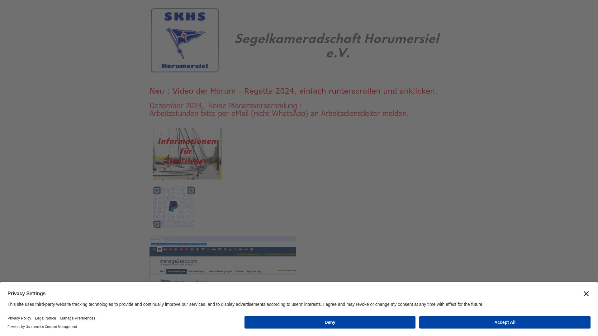 SKHS - Segelkameradschaft Horumersiel