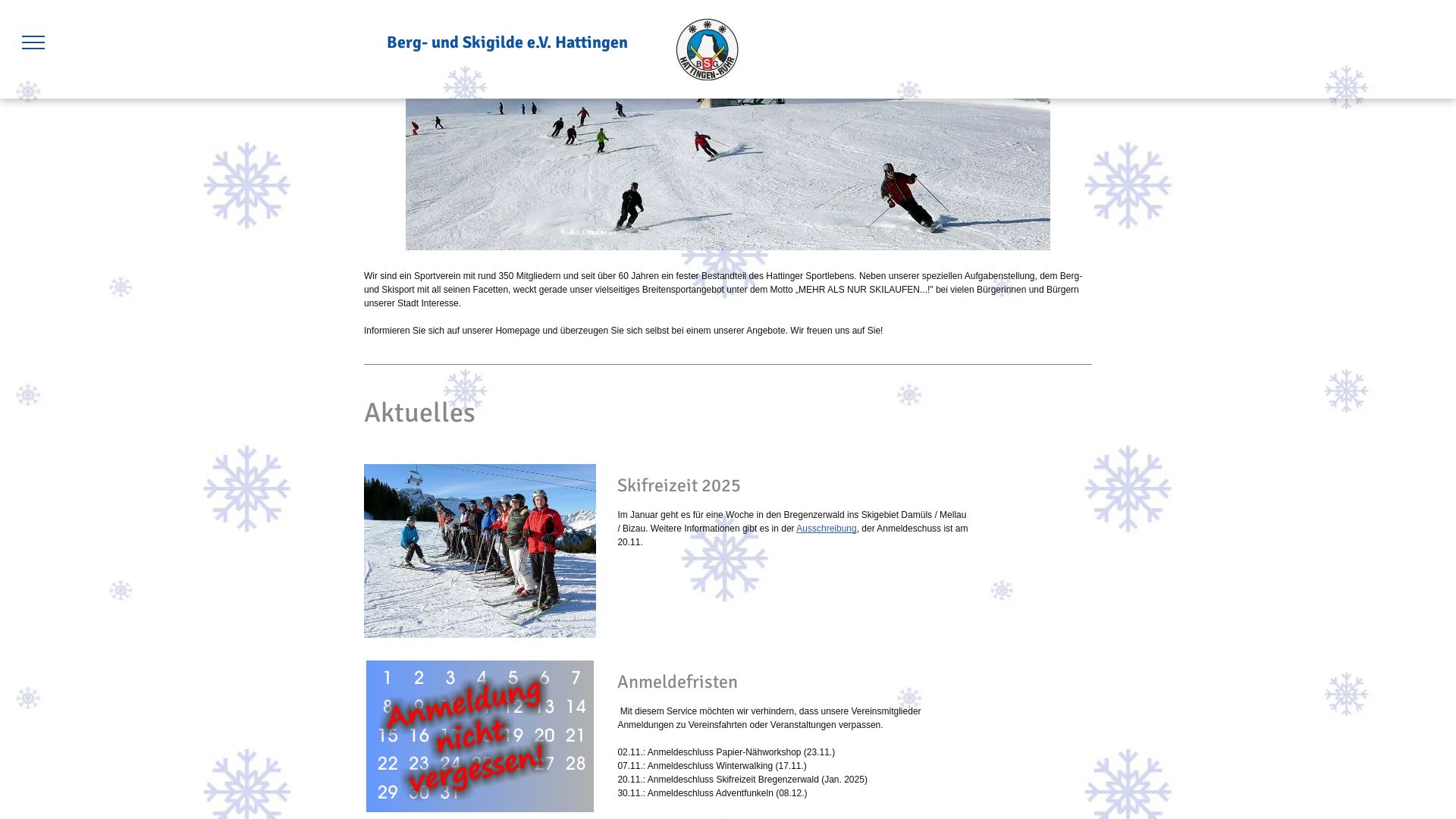 Berg- und Skigilde e.V. Hattingen