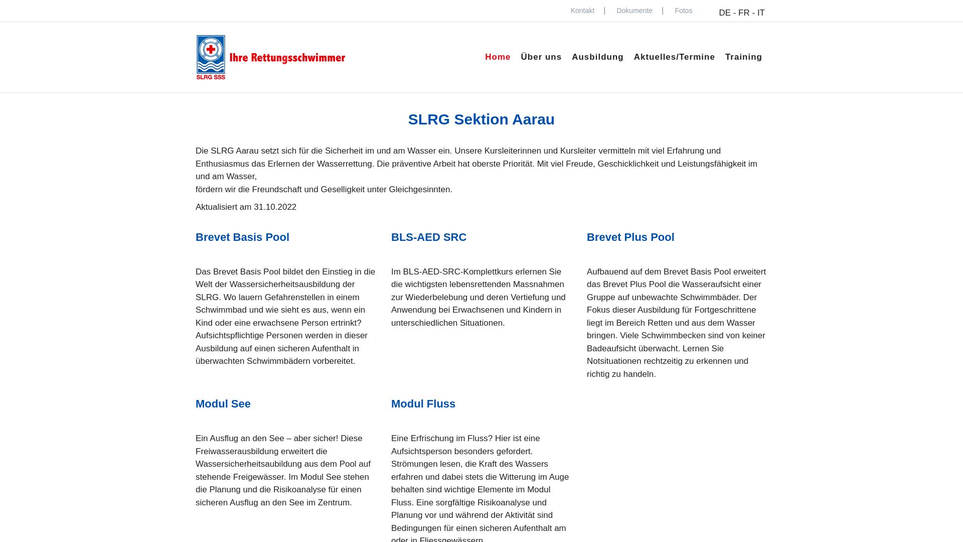 SLRG Sektion Aarau