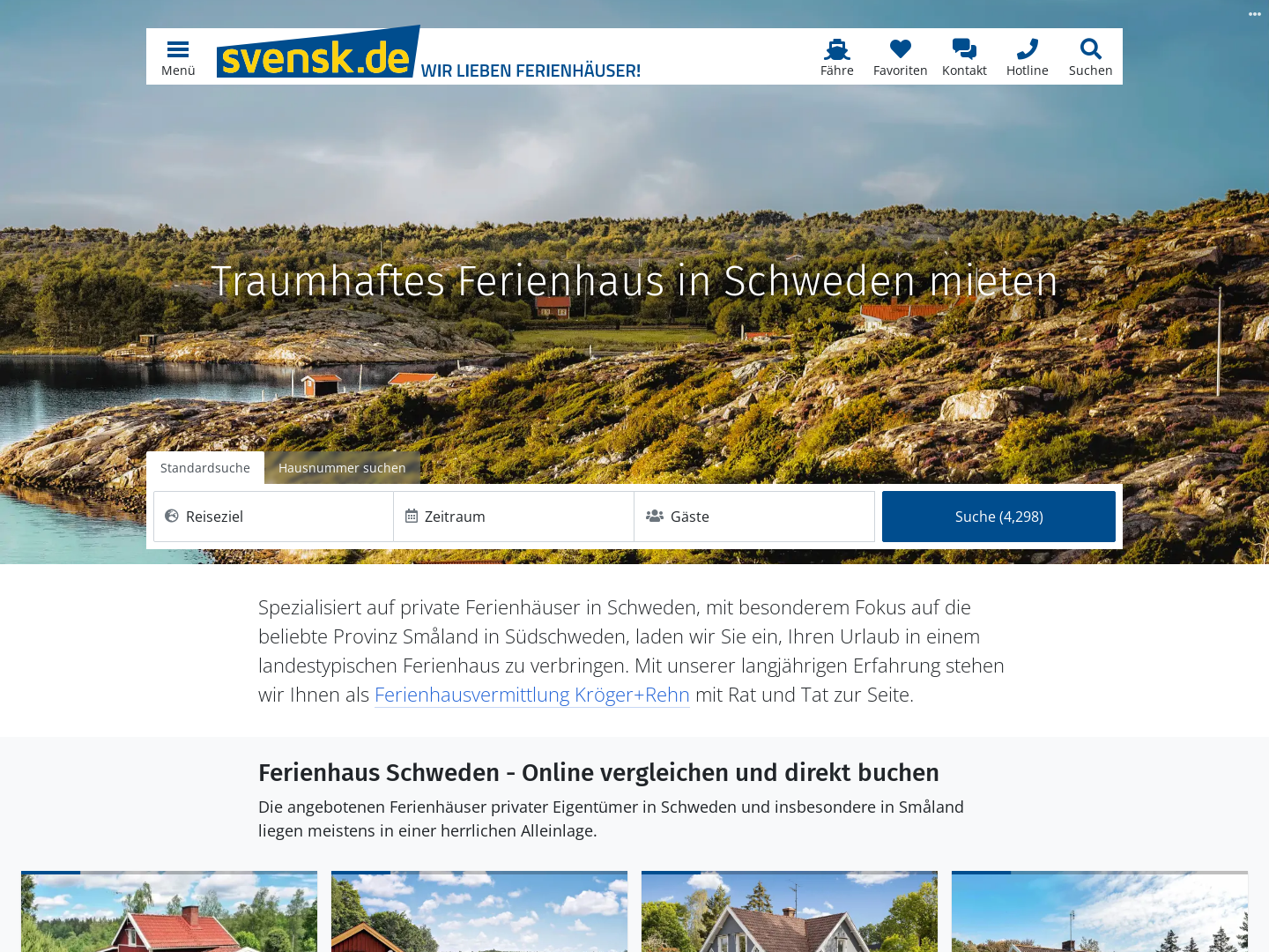 Småland Ferienhaus