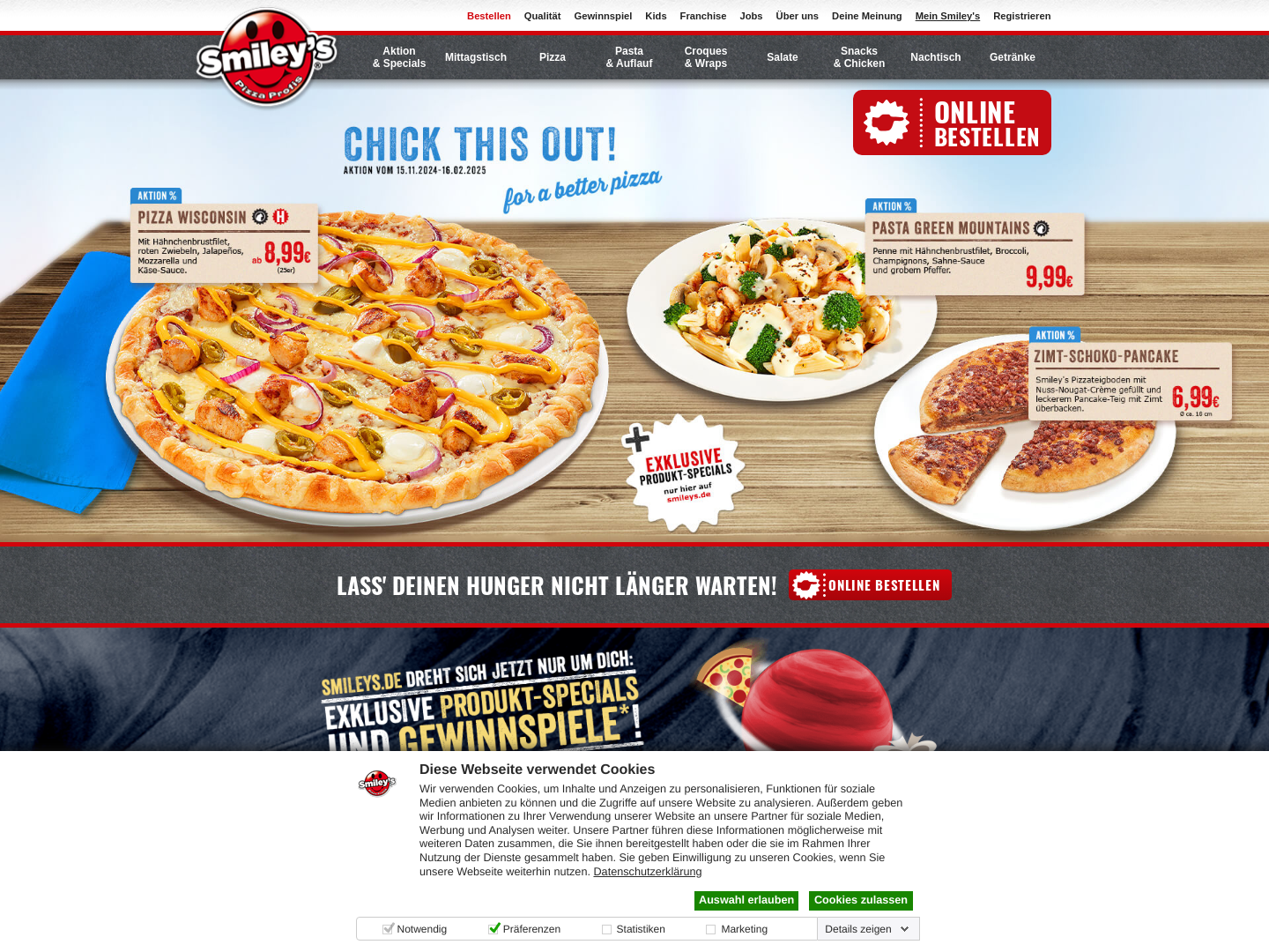 Smiley's Pizza Profis, Smiley's Franchise GmbH