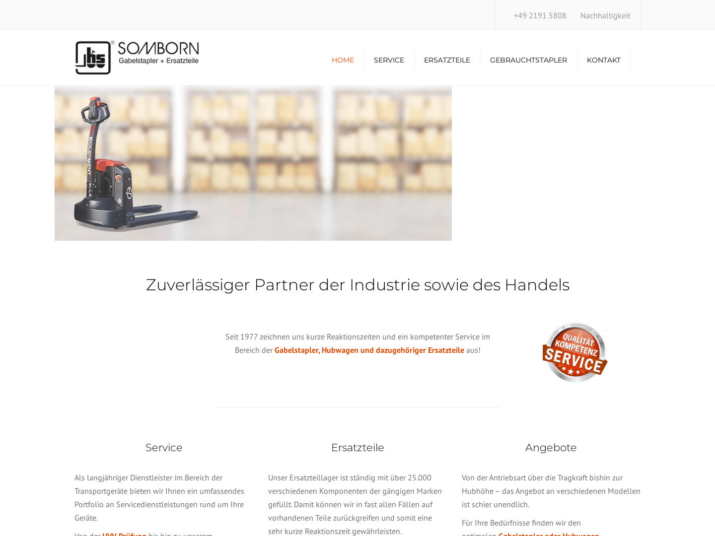 Somborn GmbH - Gabelstapler