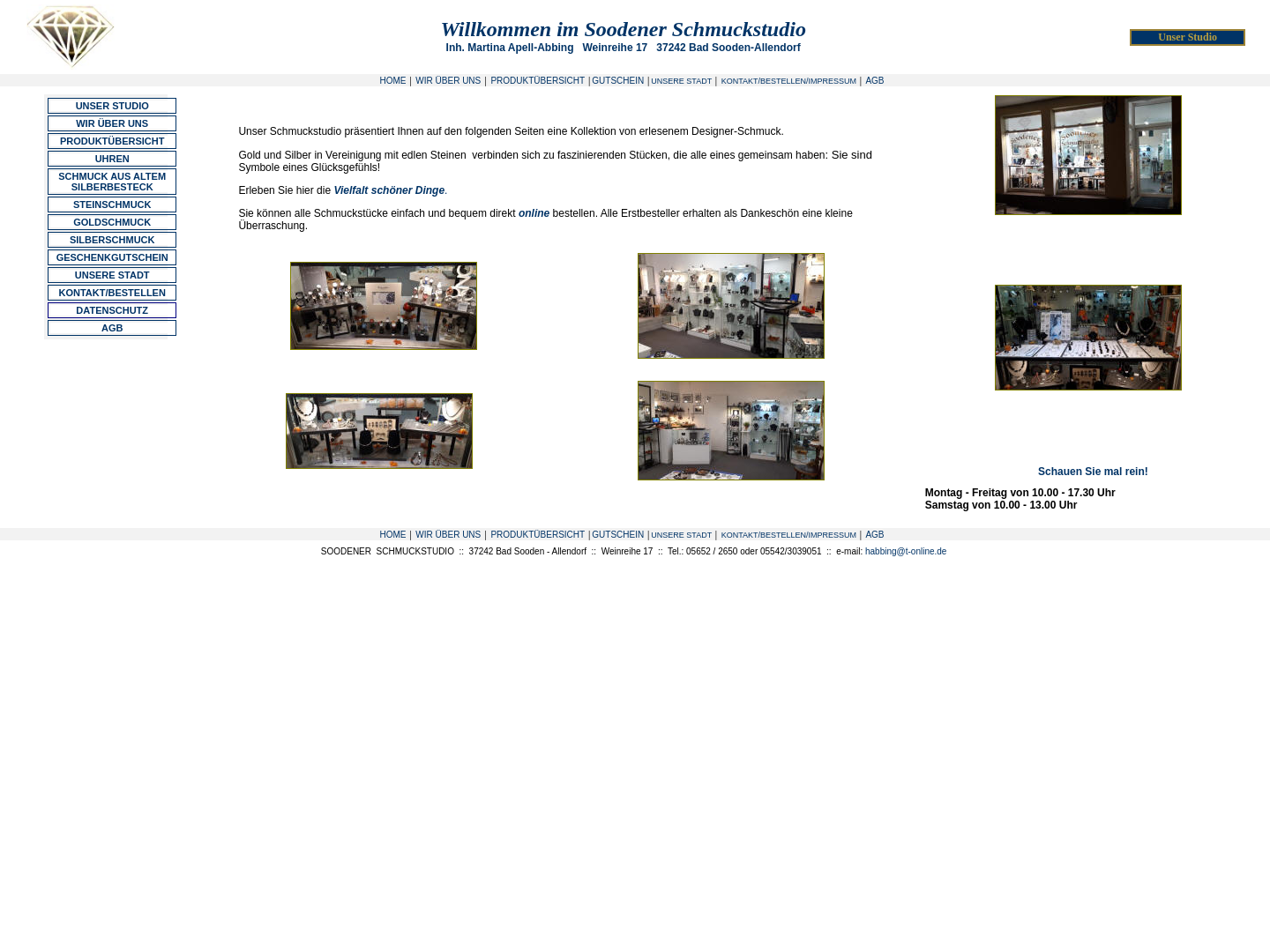 Soodener Schmuckstudio, Herbert Abbing