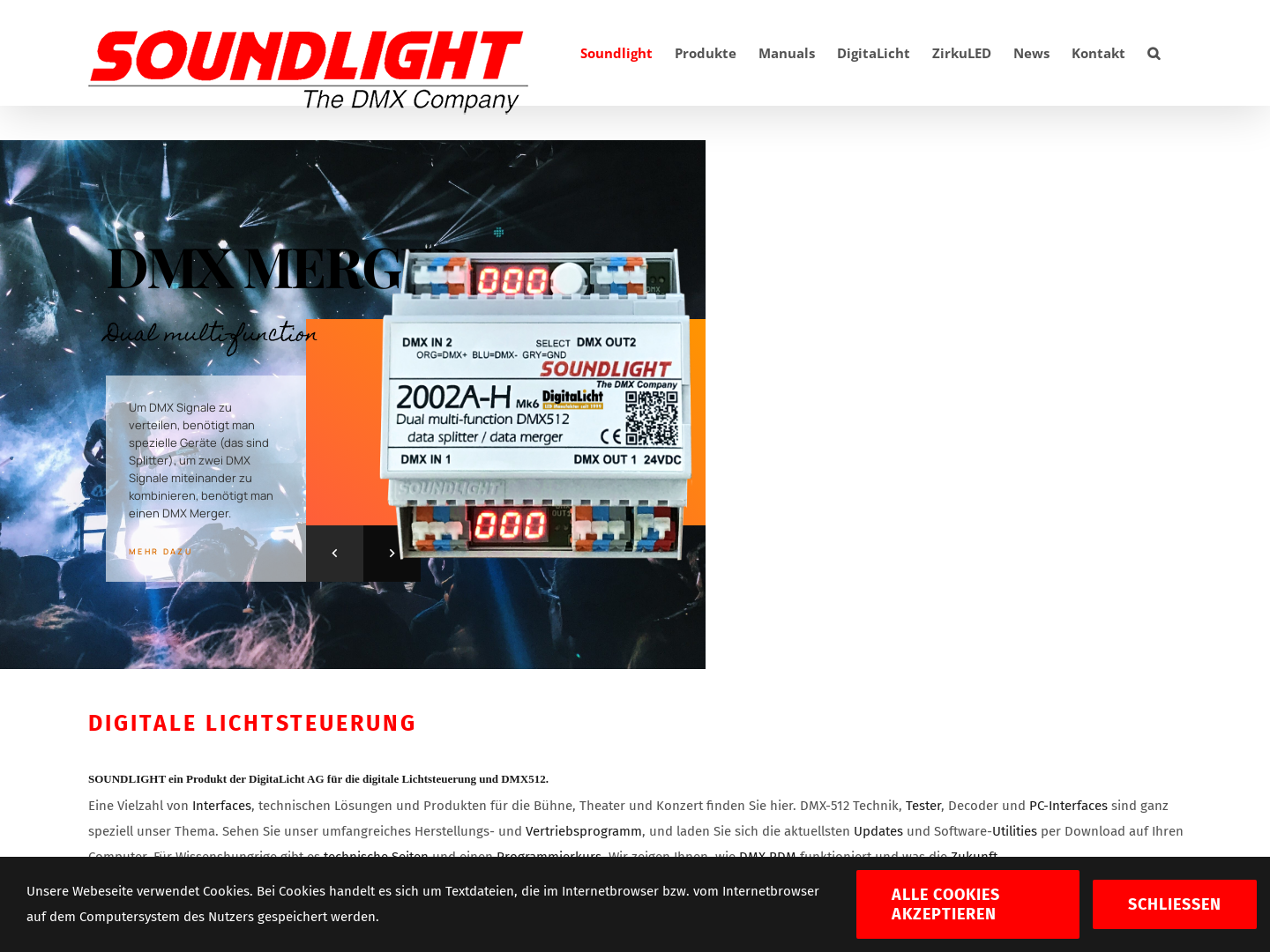 Soundlight Lichtsteueranlagen
