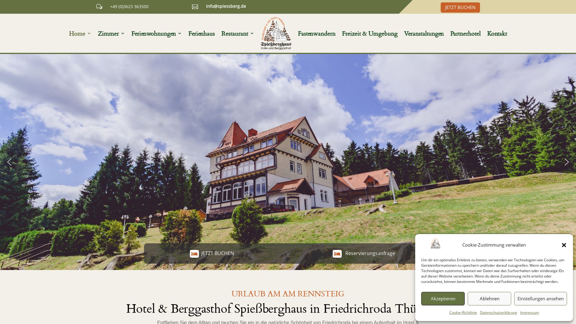 Hotel und Berggasthof Spießberghaus - Wilberg / Müller GbR