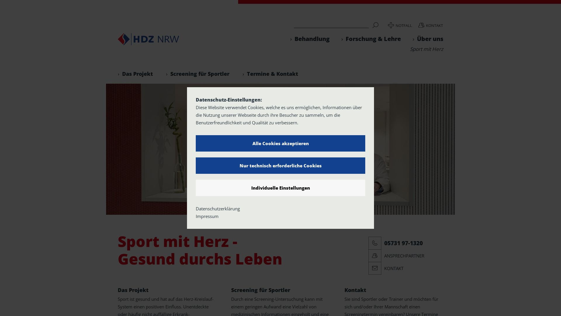Sport mit Herz.