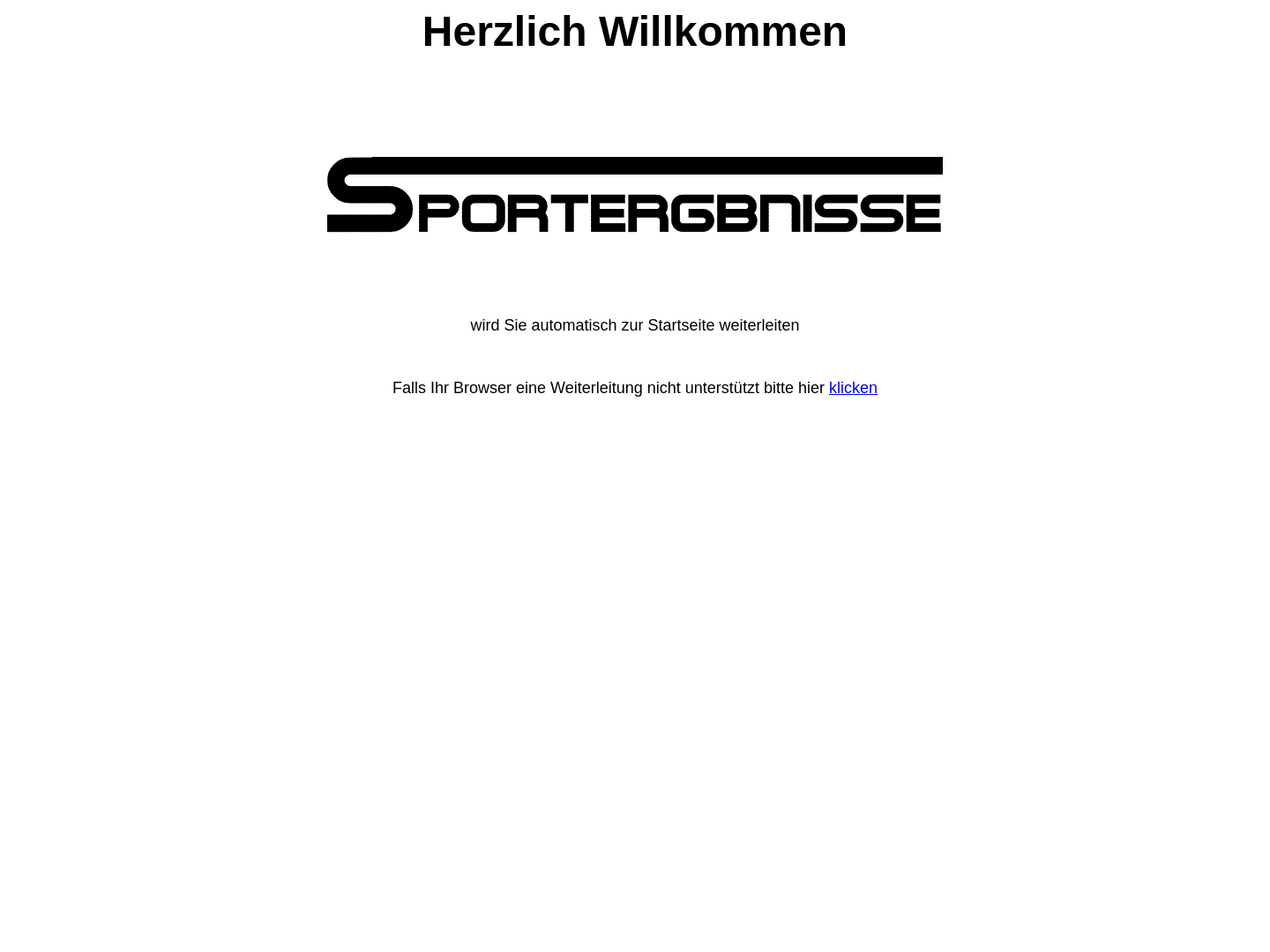 Sportergebnisse