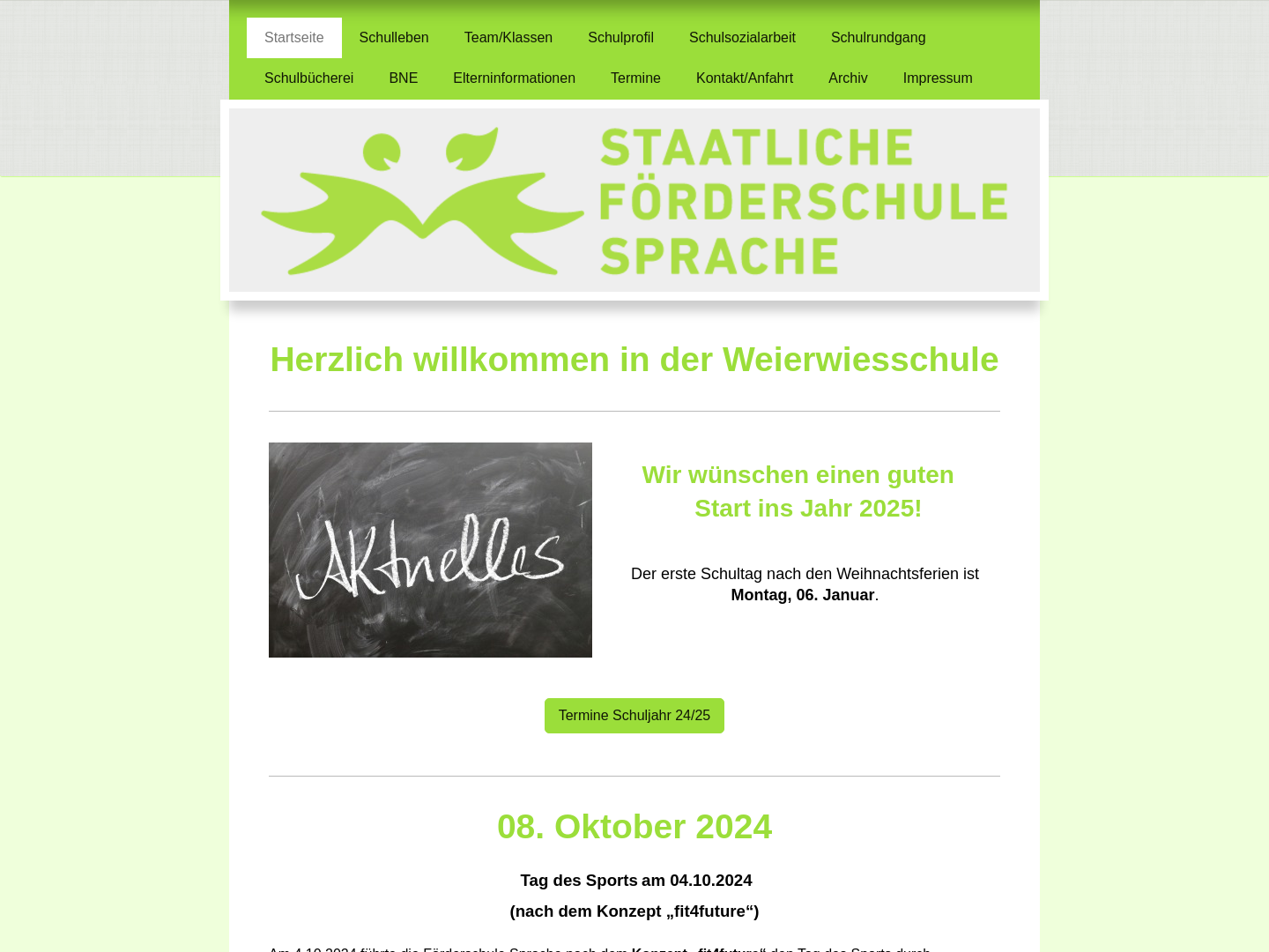 Weierwiesschule Staatliche Schule für Sprachbehinderte Neuweiler