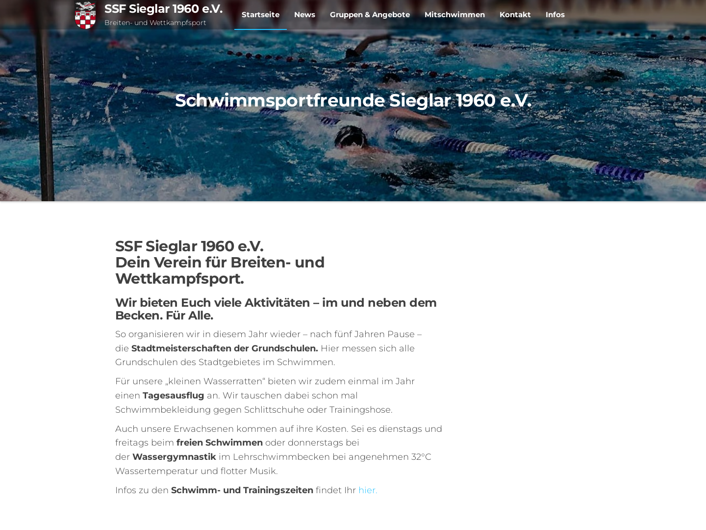 Schwimmsportfreunde Sieglar 1960 e.V. - Troisdorf