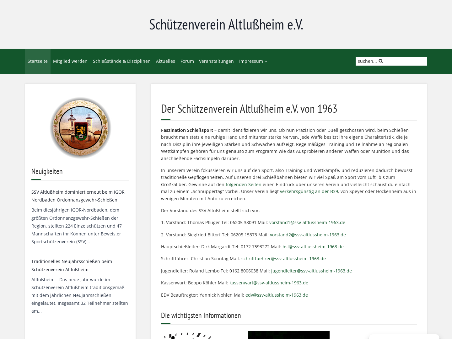 Sportschützenverein Altlußheim e.V.