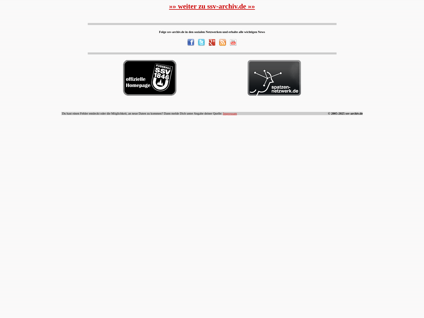 SSV Archiv