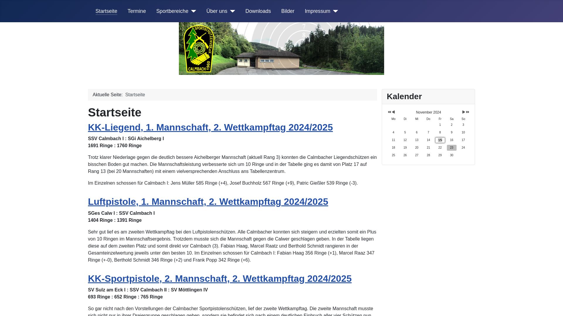 Sportschützenverein Calmbach e.V.