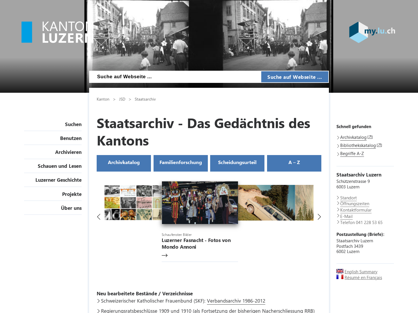 Staatsarchiv Luzern