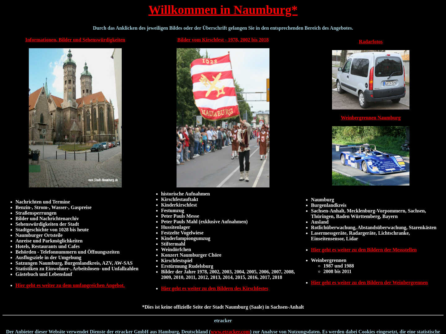 Neuigkeiten aus Naumburg