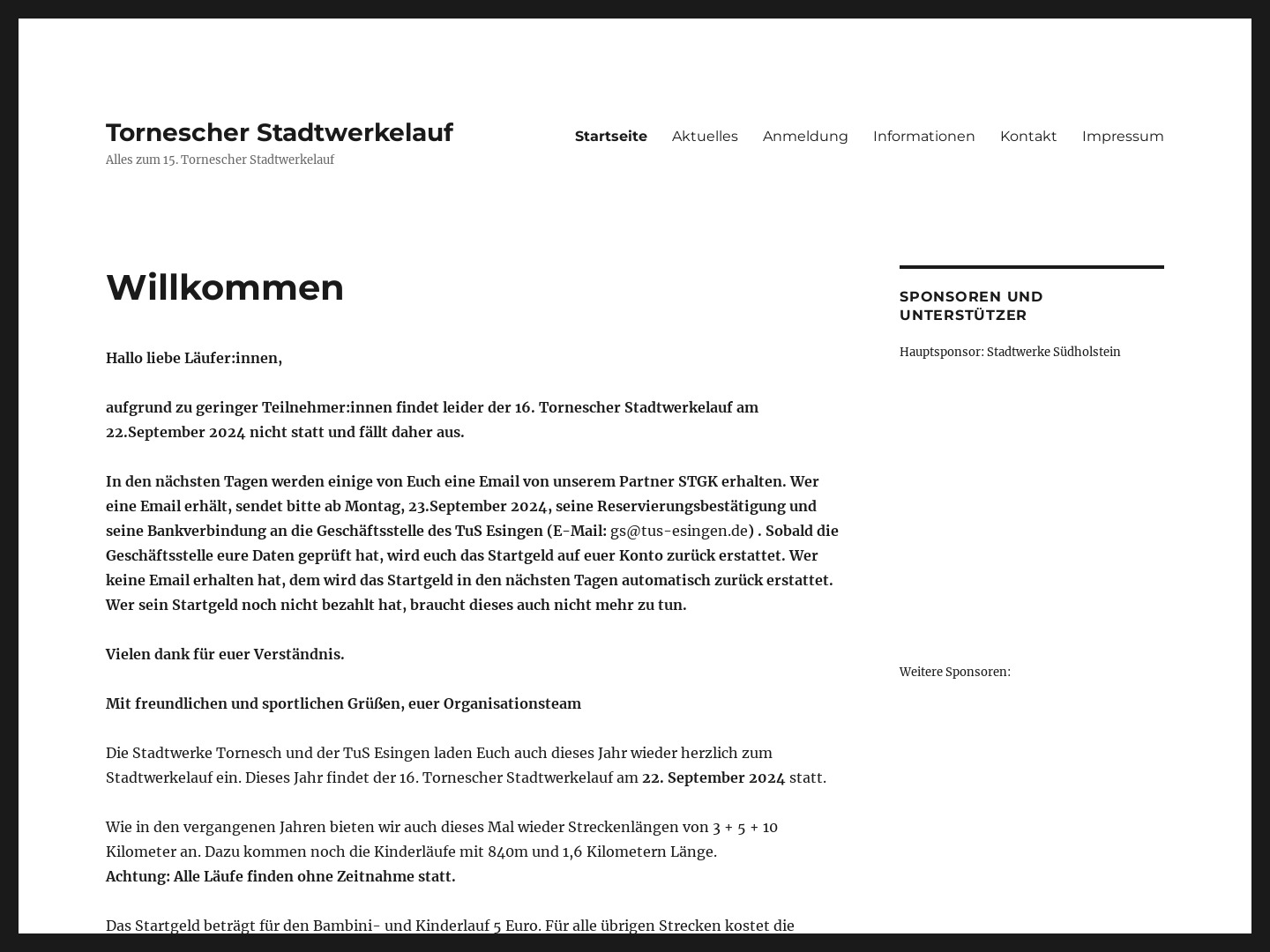 Stadtwerkelauf Tornesch