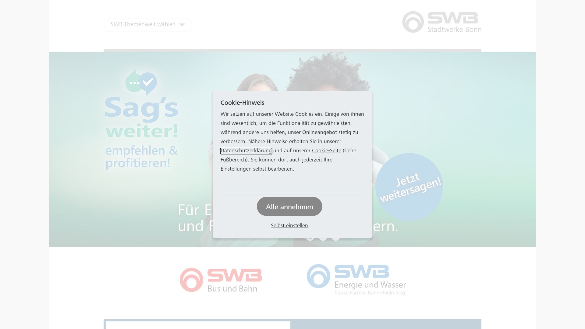 Stadtwerke Bonn GmbH - SWB Energie und Wasser