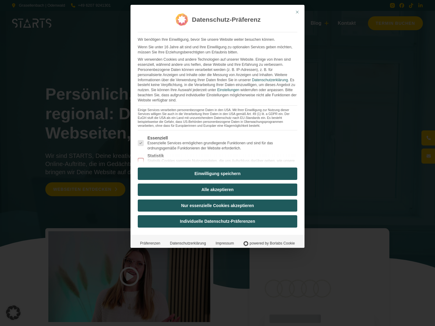 Starts Webdesign, Sebastian Theobald