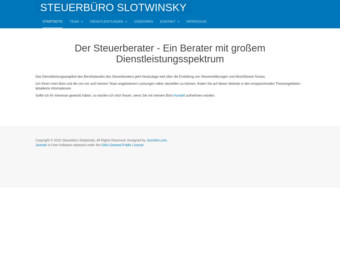 Steuerberater Slotwinsky