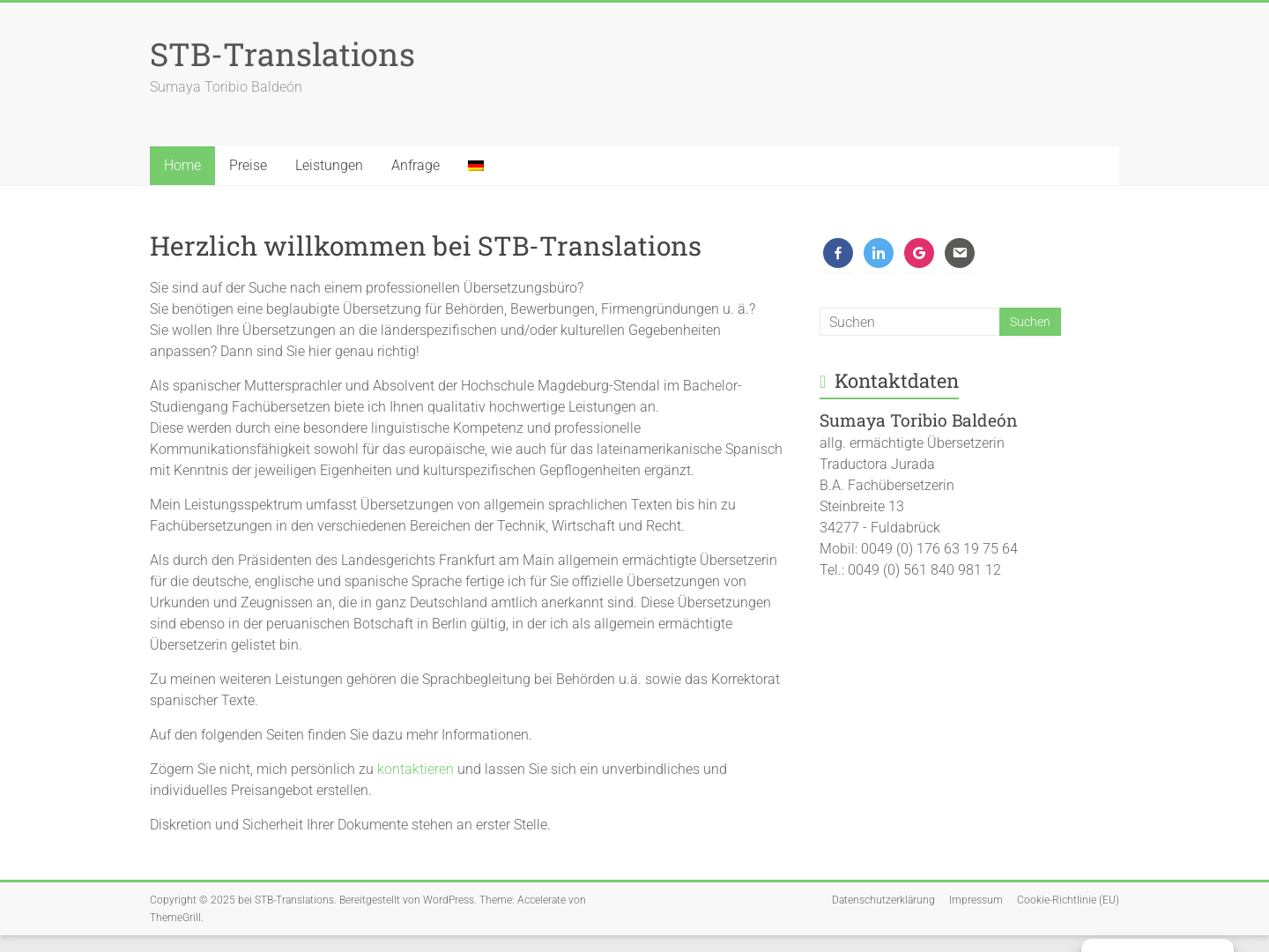 STB-Translations - Sumaya Toribio Baldeón