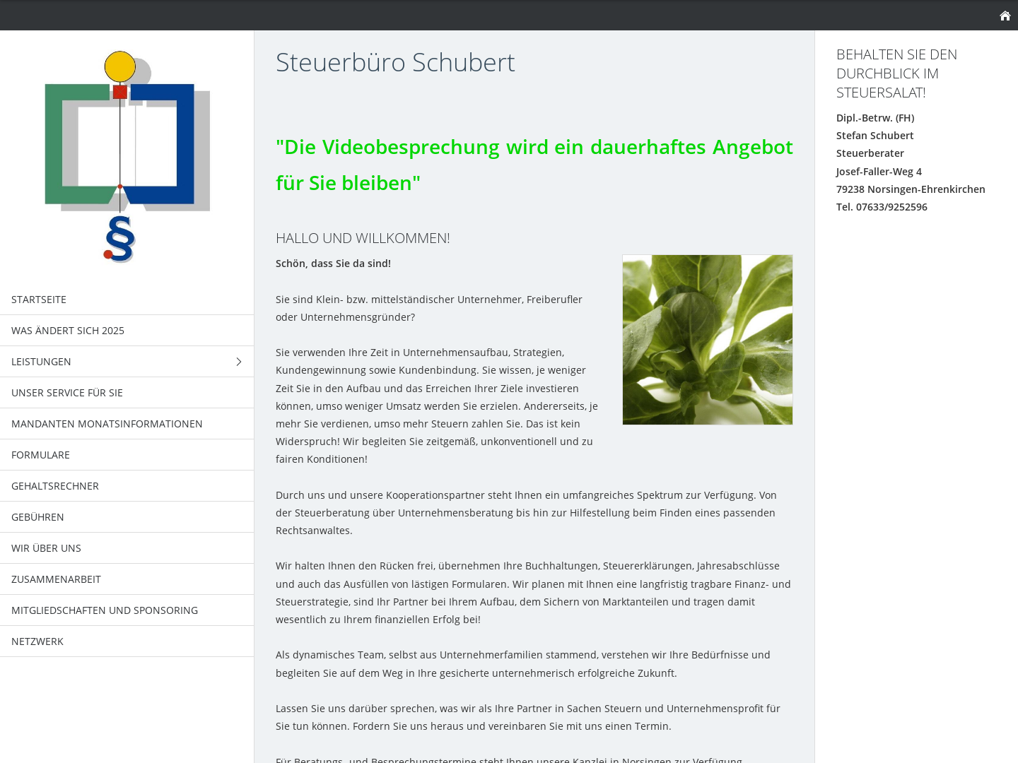Steuerbüro Schubert