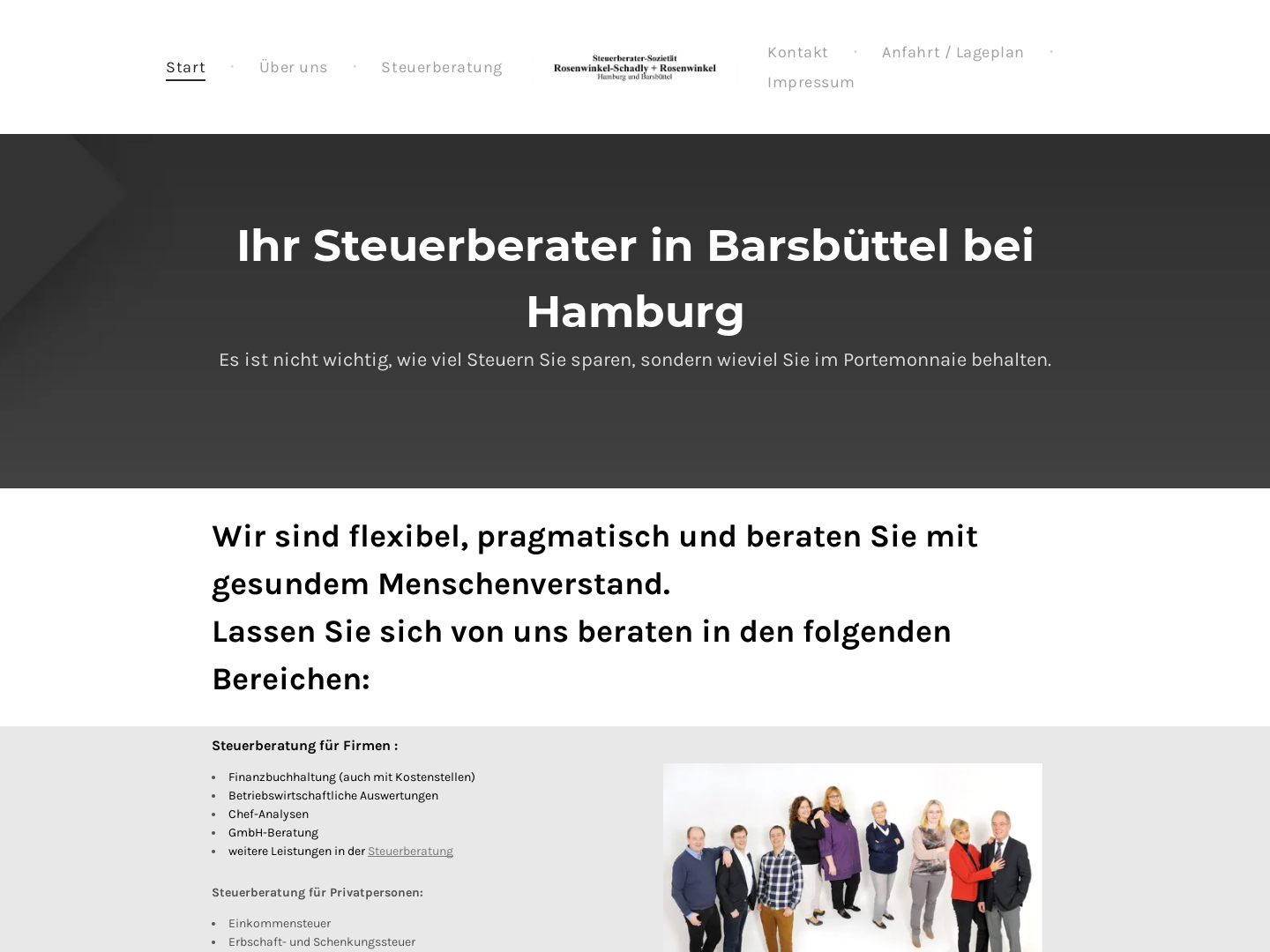 Steuerberater-Sozietät Rosenwinkel-Schadly und Rosenwinkel