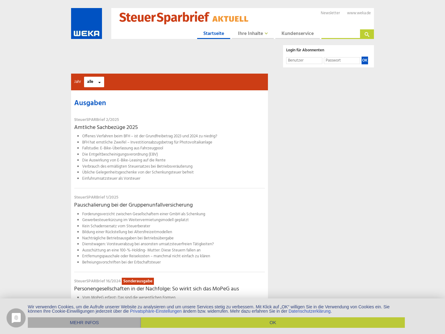Steuersparbrief