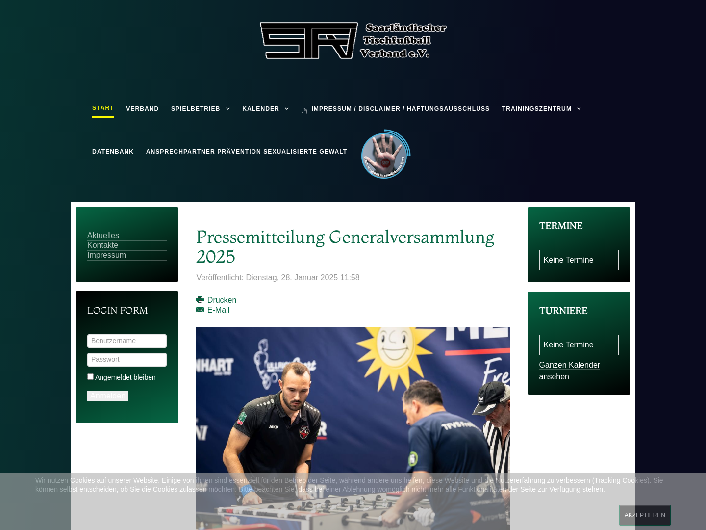 Saarländischer Tischfussballverband e.V.