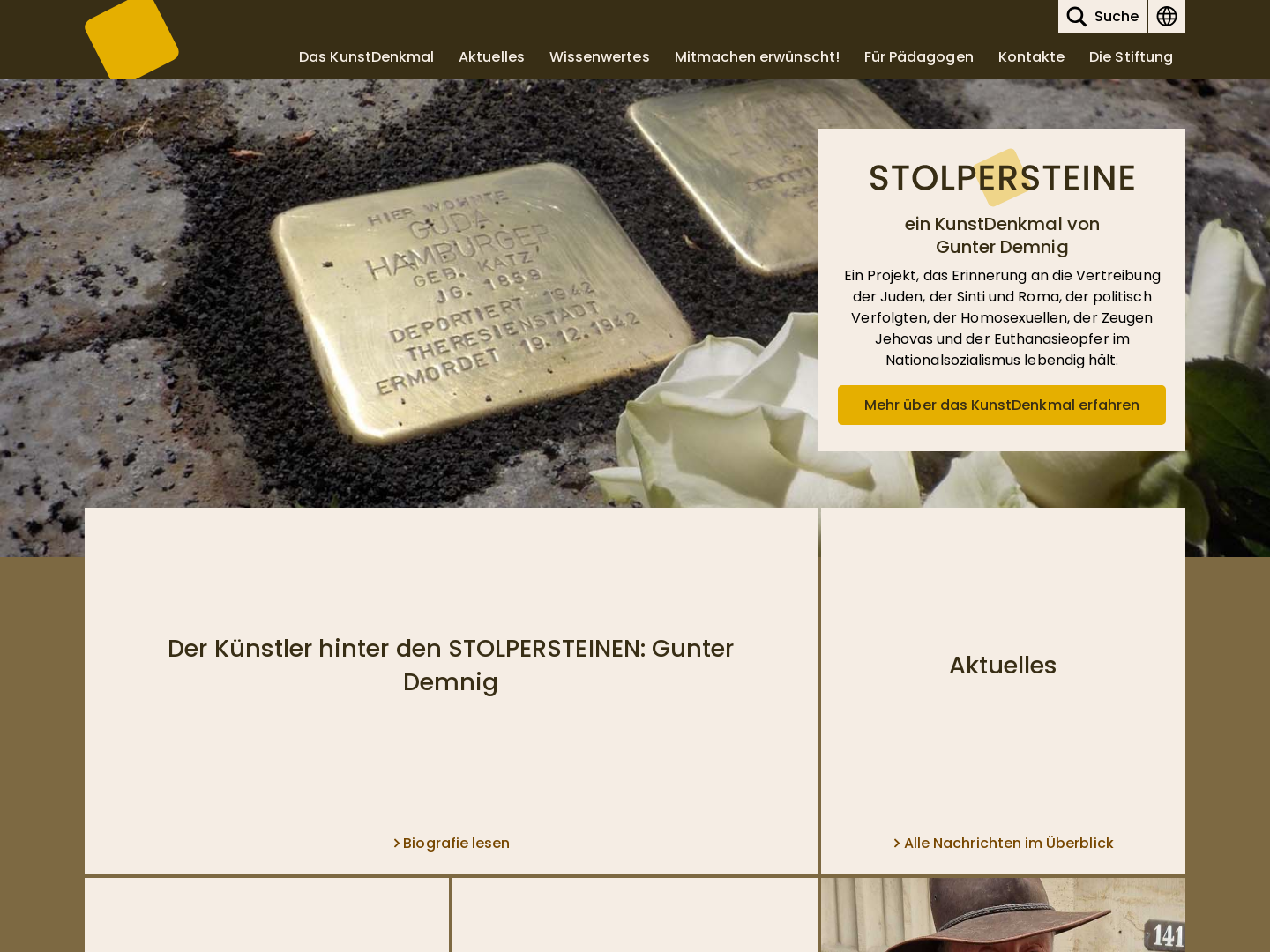 Aktion Stolpersteine