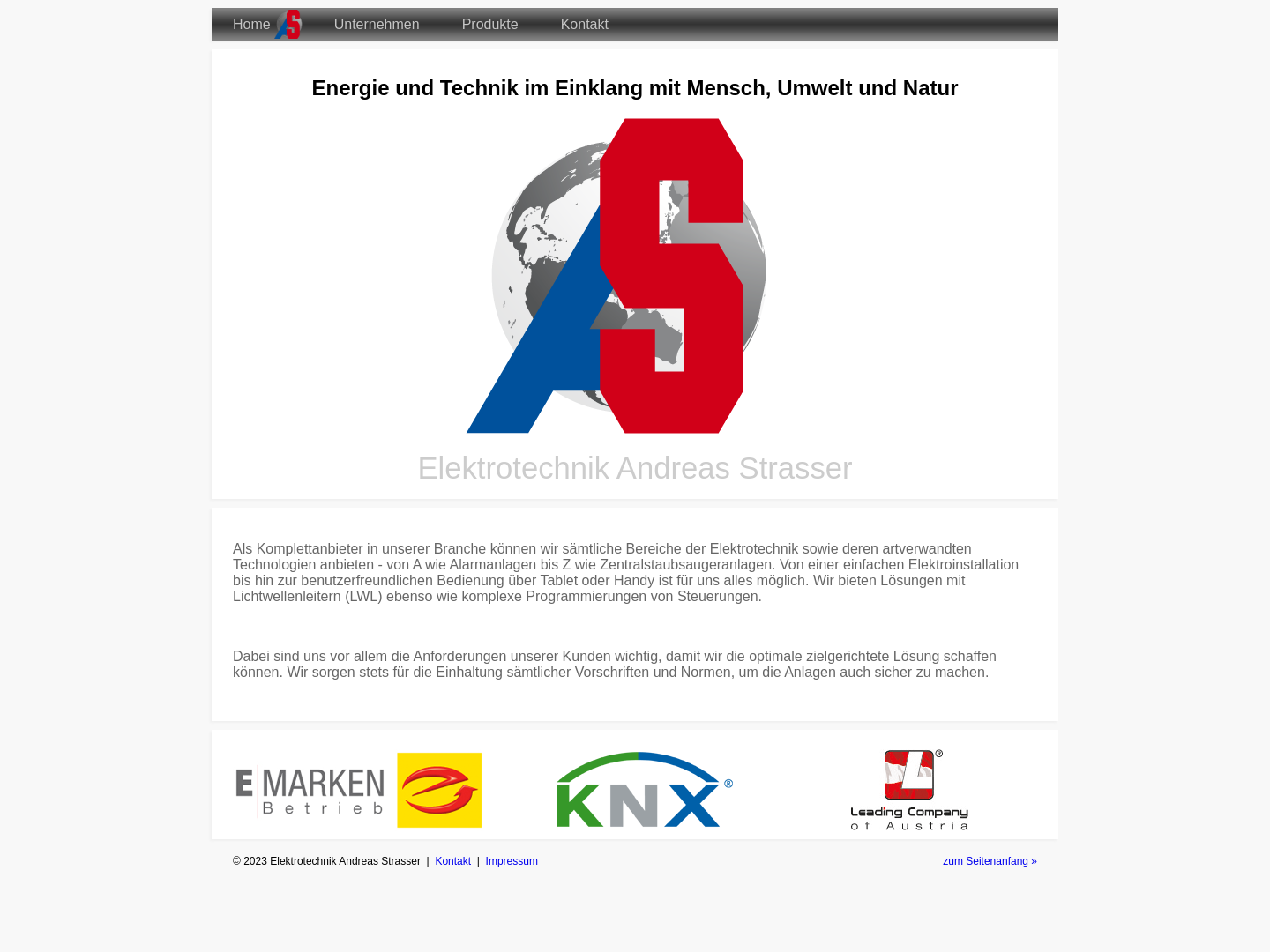 Elektrotechnik Andreas Strasser