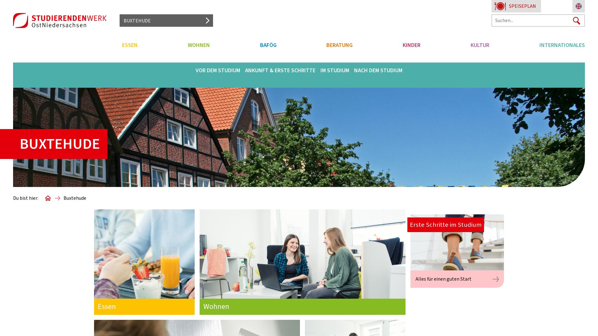 Studentenwerk OstNiedersachsen - Standort Buxtehude