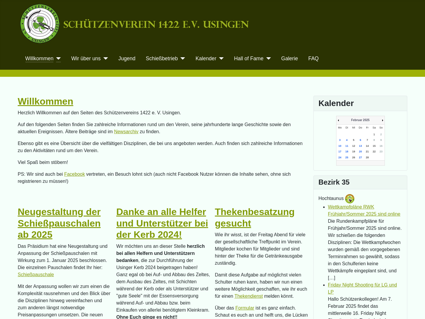 Schützenverein 1422 e.V. Usingen