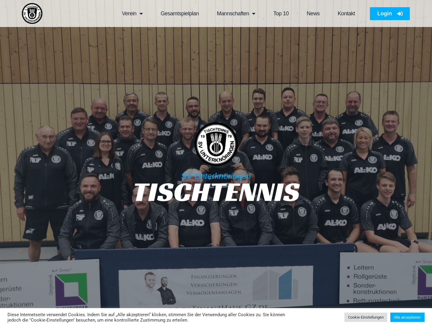 SV Unterknöringen Tischtennisabteilung