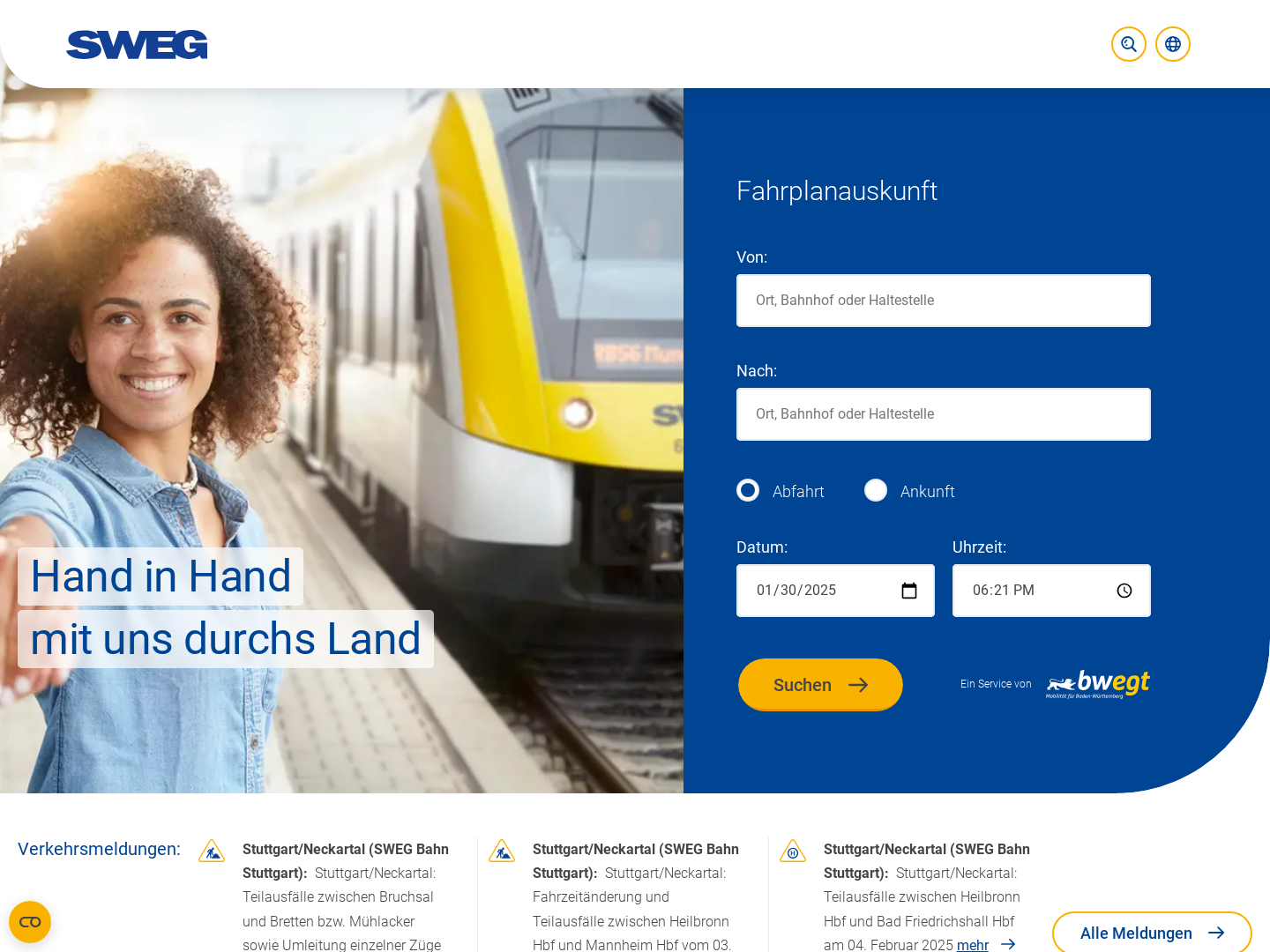 SWEG Südwestdeutsche Verkehrs-Aktiengesellschaft, Lahr