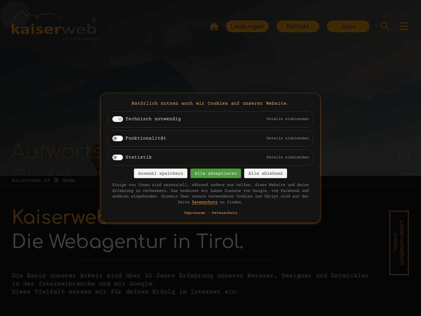 SYMDEG Website und Domain