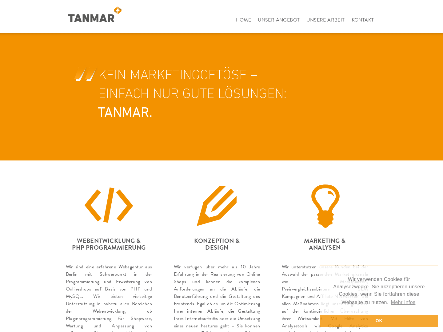 TanMar Webentwicklung