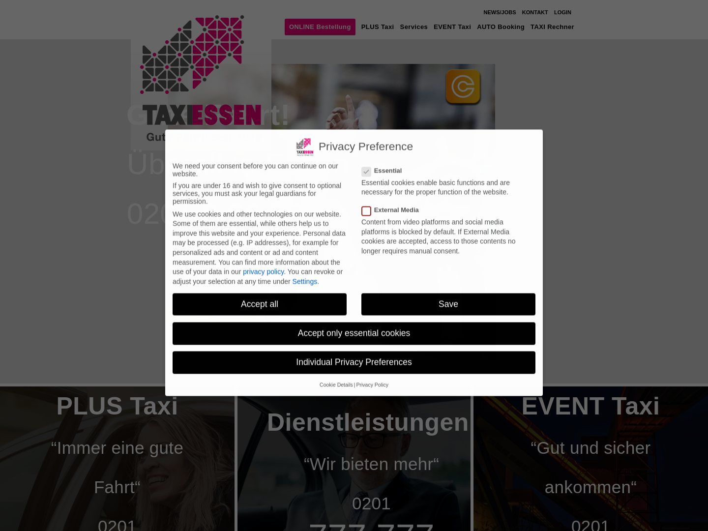 Taxi Essen